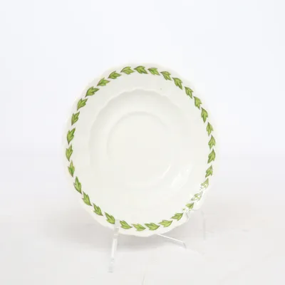 Plate (White, Green) from Eschenbach
