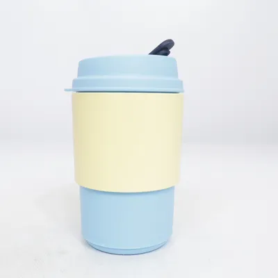 Take away mugg (Blå, Gul) från Tupperware