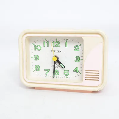 Horloge de table (Beige, Rose, Vert) de Citizen