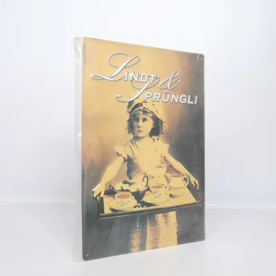 Skylt (Brun, Guldfärgad)