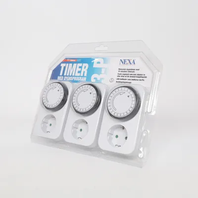 Schakelklok (Wit) van NEXA Electronics