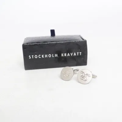 Cufflinks (Silver) from Stockholm Kravatt Unknown metal