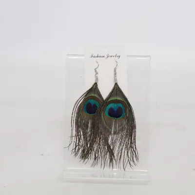 Örhängen (Grön, Blå, Brun) från Fashion Jewelry Okänd metall