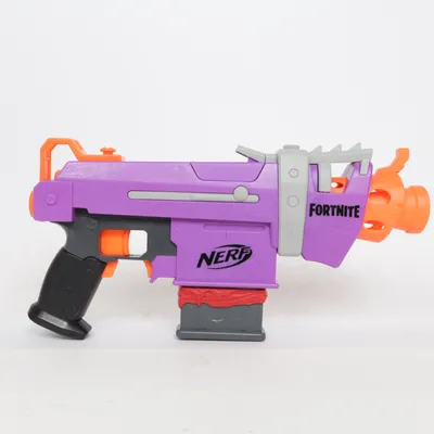 Leksaksvapen (Grå, Orange, Lila) från Nerf