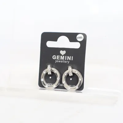 Örhängen (Silverfärgad) från Gemini Okänd metall