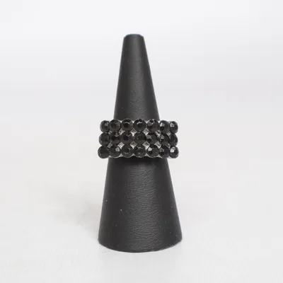 Ring (Sort, Sølv) fra LBVYR Ukendt metal