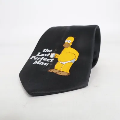 Stropdas (Zwart) van The Simpsons Polyester
