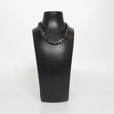 Halsband (Svart, Grå) Bärnsten