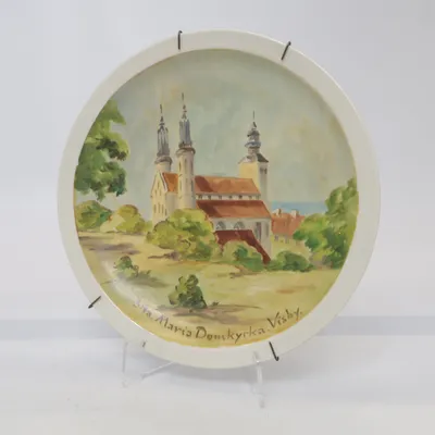 Assiette murale (Blanc, Multicolore)