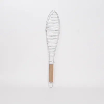 Visgrill (Zilver, Beige)