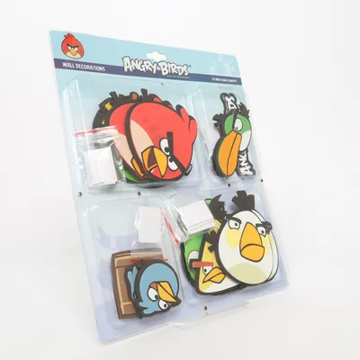 Väggdekoration (Flerfärgad) från Angry Birds