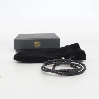 Armband (Svart) från Skultuna Okänd metall