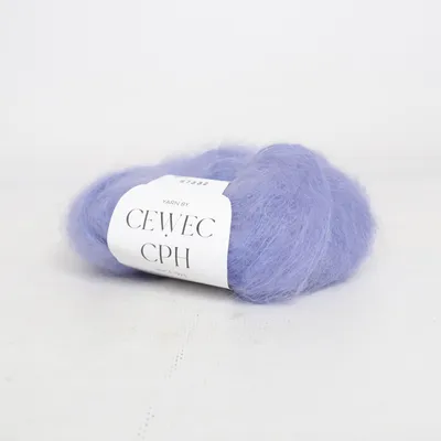 Garn (Blå) fra Cewec Mohair, Polyamid