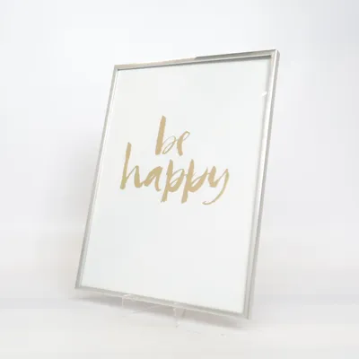 Väggplakett (Silverfärgad, Vit, Guldfärgad)