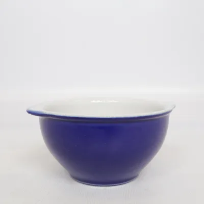 Serveringsskål (Vit, Blå) från Duka