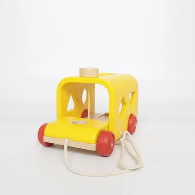 Træklegetøj (Gul, Rød) fra PlanToys