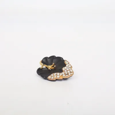 Broche (Sort, Guld, Flerfarvet) Ukendt metal
