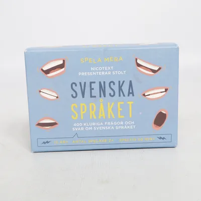 Sällskapsspel från Nicotext