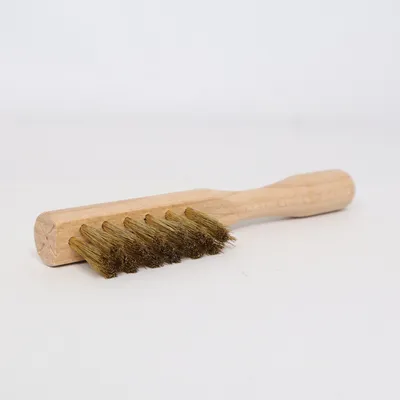 Shoe brush (Brown, Gold)