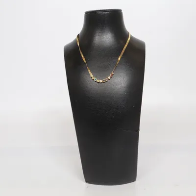 Necklace (Gold, Multicolored) from Steel Stainless steel
