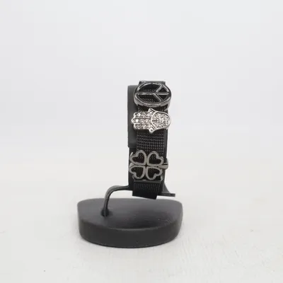 Armband (Svart) från Aphrodite Rostfritt stål