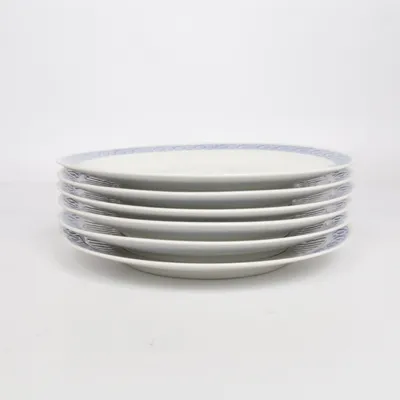 Bord (Wit, Blauw) van Royal Copenhagen