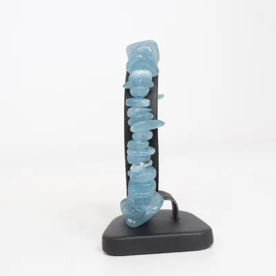 Armband (Stein: Aquamarin) Onbekend materiaal