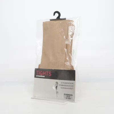 Nylonstrumpbyxor (Brun) från Crossbow Elastan, Polyamid