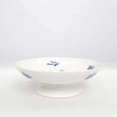 Serveerkom (Wit, Blauw) van Royal Copenhagen