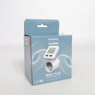 Adaptateur (Wall Plug With Energy Meter) de Nordic Quality