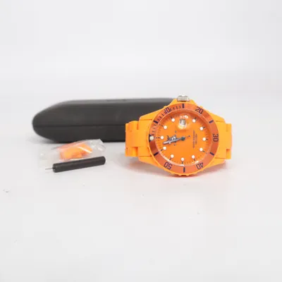 Wristwatch (Orange) from Triwa