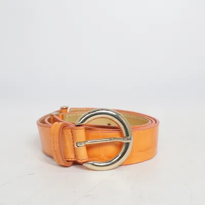Belt (Orange) from Tosca Blu Leather