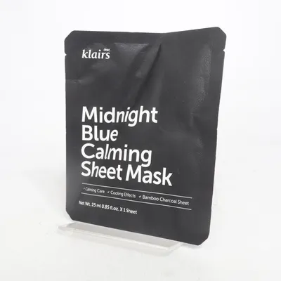 Ansiktsmask (Midnight Blue Calming Sheet Mask) från Klairs