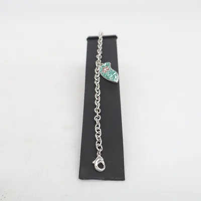 Bracelet de cheville (Argent, Vert, Multicolore) de Claire's Métal inconnu