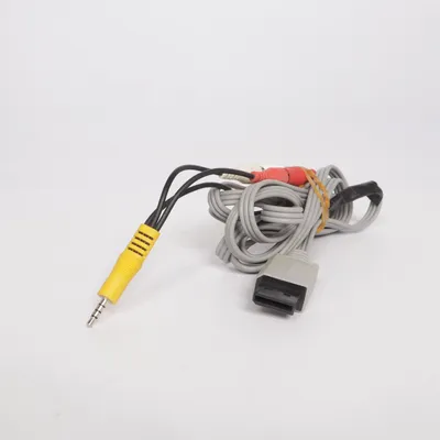 RCA cable (Gray, Black, Red, Yellow) from Nintendo