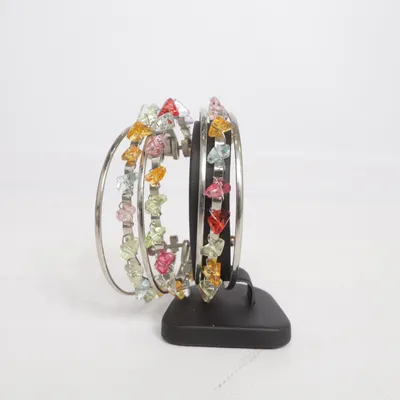 Armbånd (Sølv, Flerfarvet) Ukendt metal