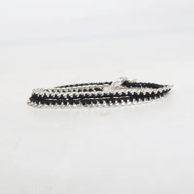 Bracelet de cheville (Noir, Argent) de Snö of Sweden Métal inconnu