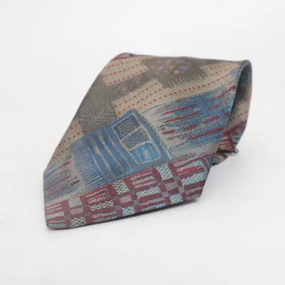 Tie (Blue, Brown, Multicolored) from Fashion Line Polyester