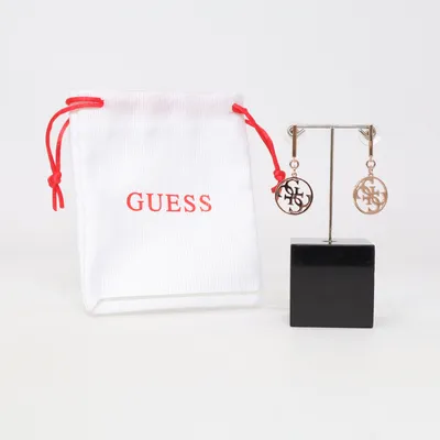 Oorbellen (Rosé goud) van Guess Onbekend materiaal