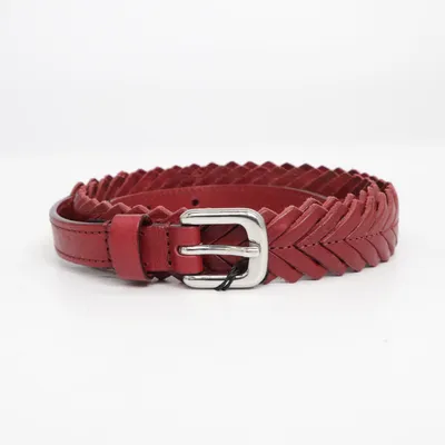 Bälte (Röd) från Massimo Dutti
