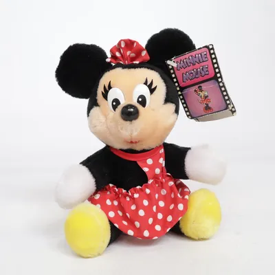 Zacht speeltje (Zwart, Rood, Wit) van Disney Land