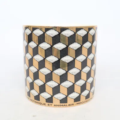 Vas (Svart, Guldfärgad)