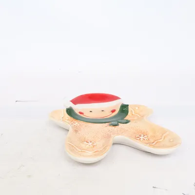 Serveringsfat (Beige, Röd, Grön) från Happy Holidays