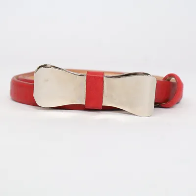 Belt (Red) from Nurage Leather