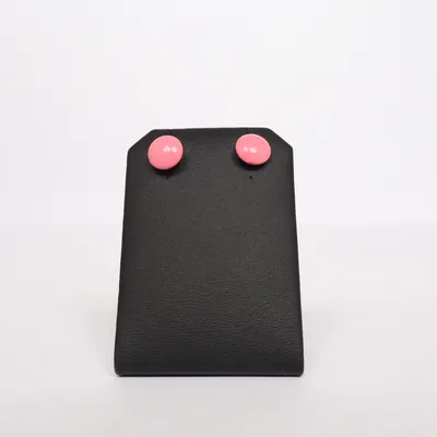 Örhängen (Rosa, Silverfärgad) från Höganäs Okänd metall