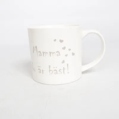 Mugg (Vit) från Interiörhuset