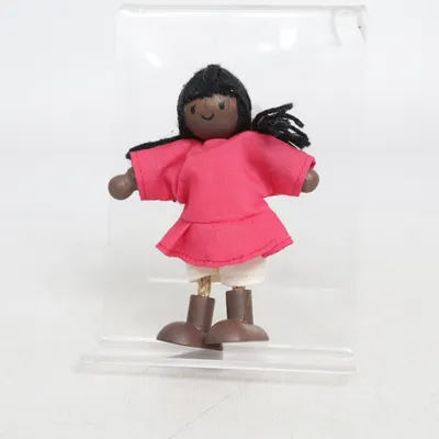 Doll (Pink, White, Brown) from PlanToys