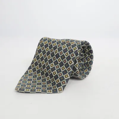 Tie (Petrol green, Multicolored) from Gordon Crane Silk