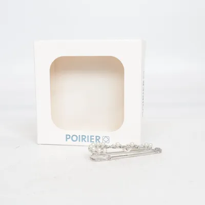 Brooch (Silver, White) from Poirier Unknown metal