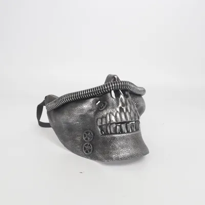 Maskeradmask (Silverfärgad)